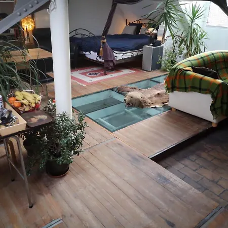 Appartement Artistic Loft With Big Sun Terrace Gand