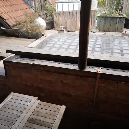 Artistic Loft With Big Sun Terrace Appartement Gand